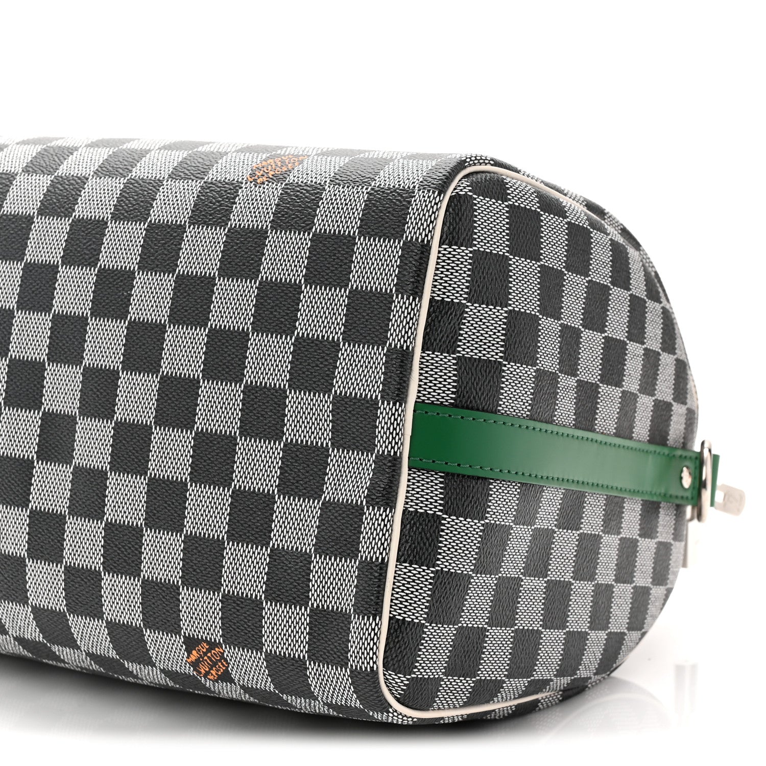 Louis Vuitton Damier Speedy Bandouliere 30 Black White 10 of 10