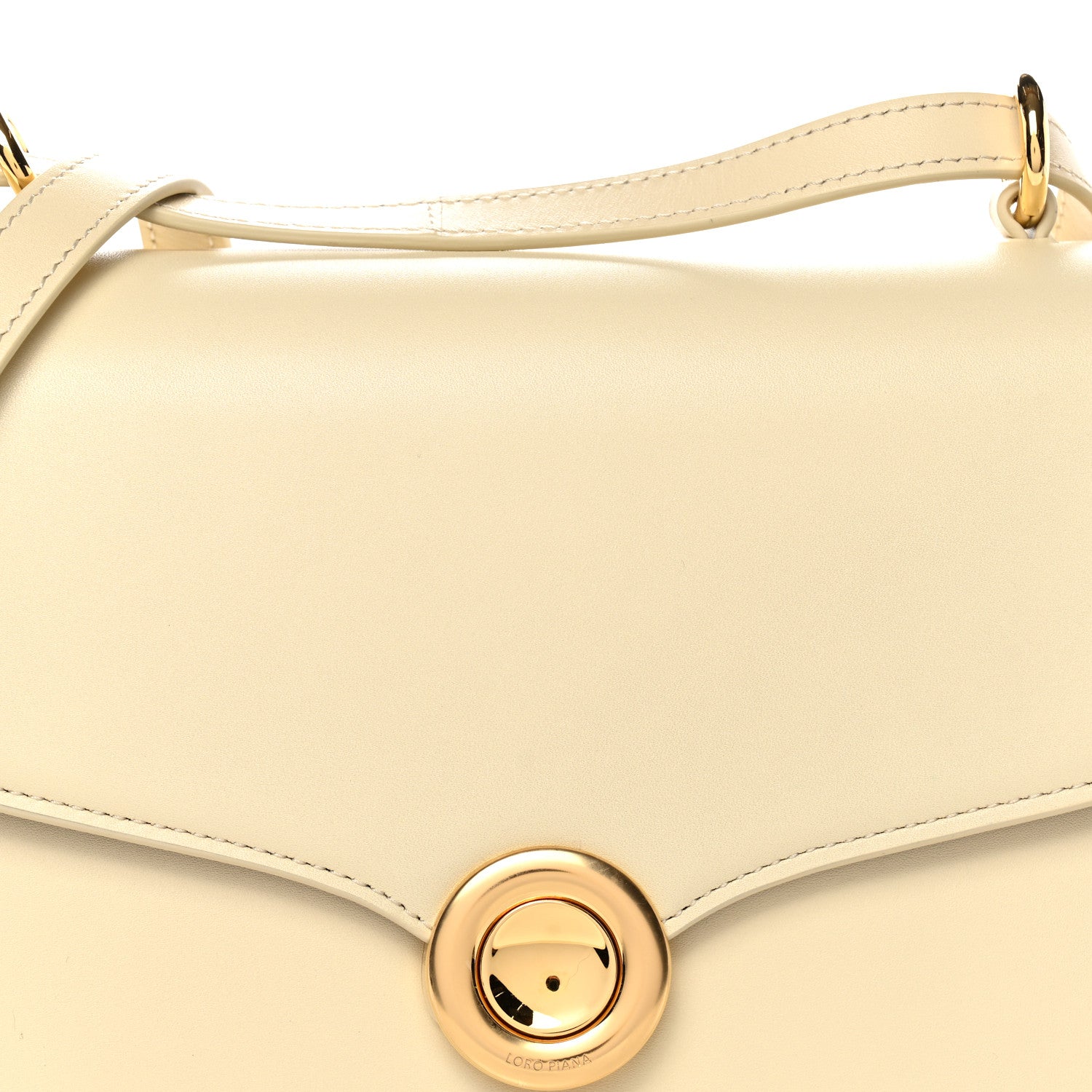 Loro Piana Smooth Calfskin Medium Ghiera Bag Sunday Morning 7 of 10
