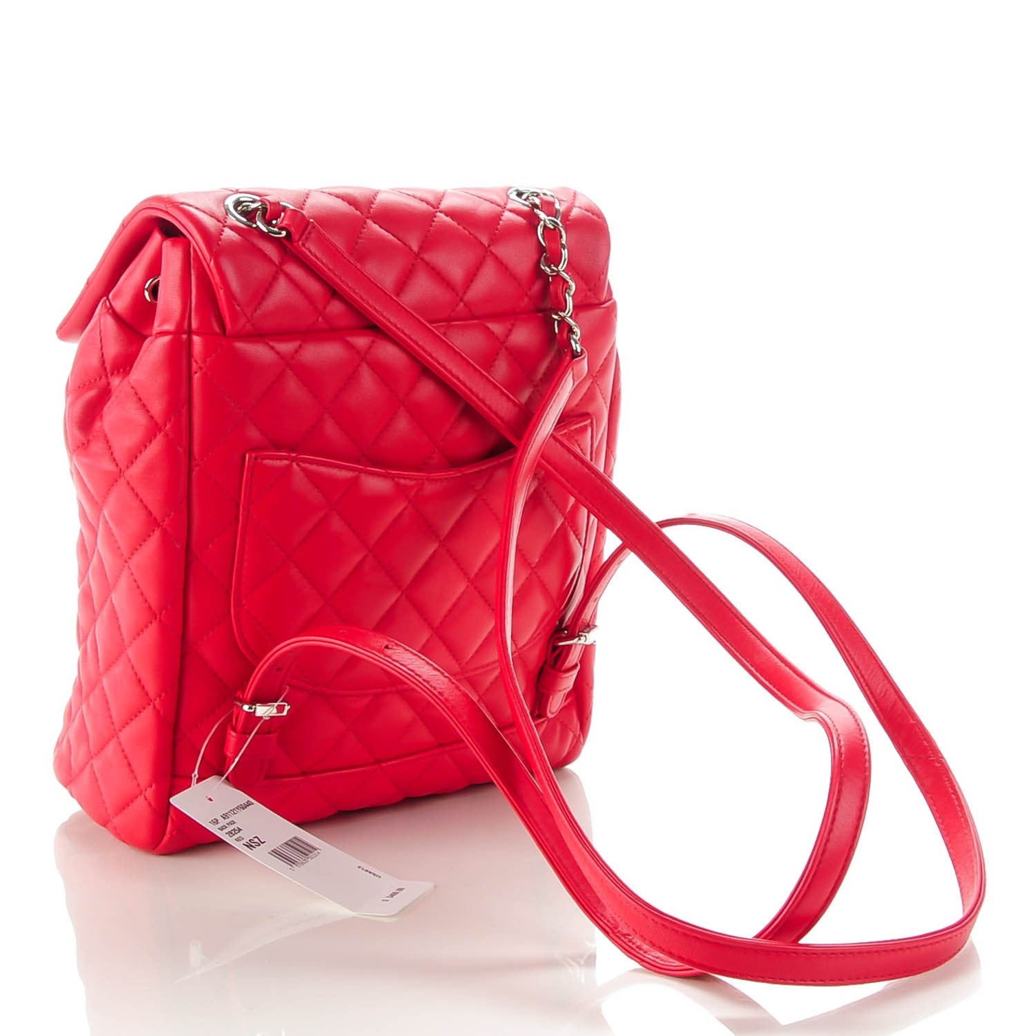 Chanel Lambskin Quilted Small Urban Spirit Backpack Red 3 of 8