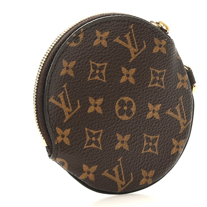 Louis Vuitton Mini Monogram Trio Pouch Round Coin Purse 3 of 6