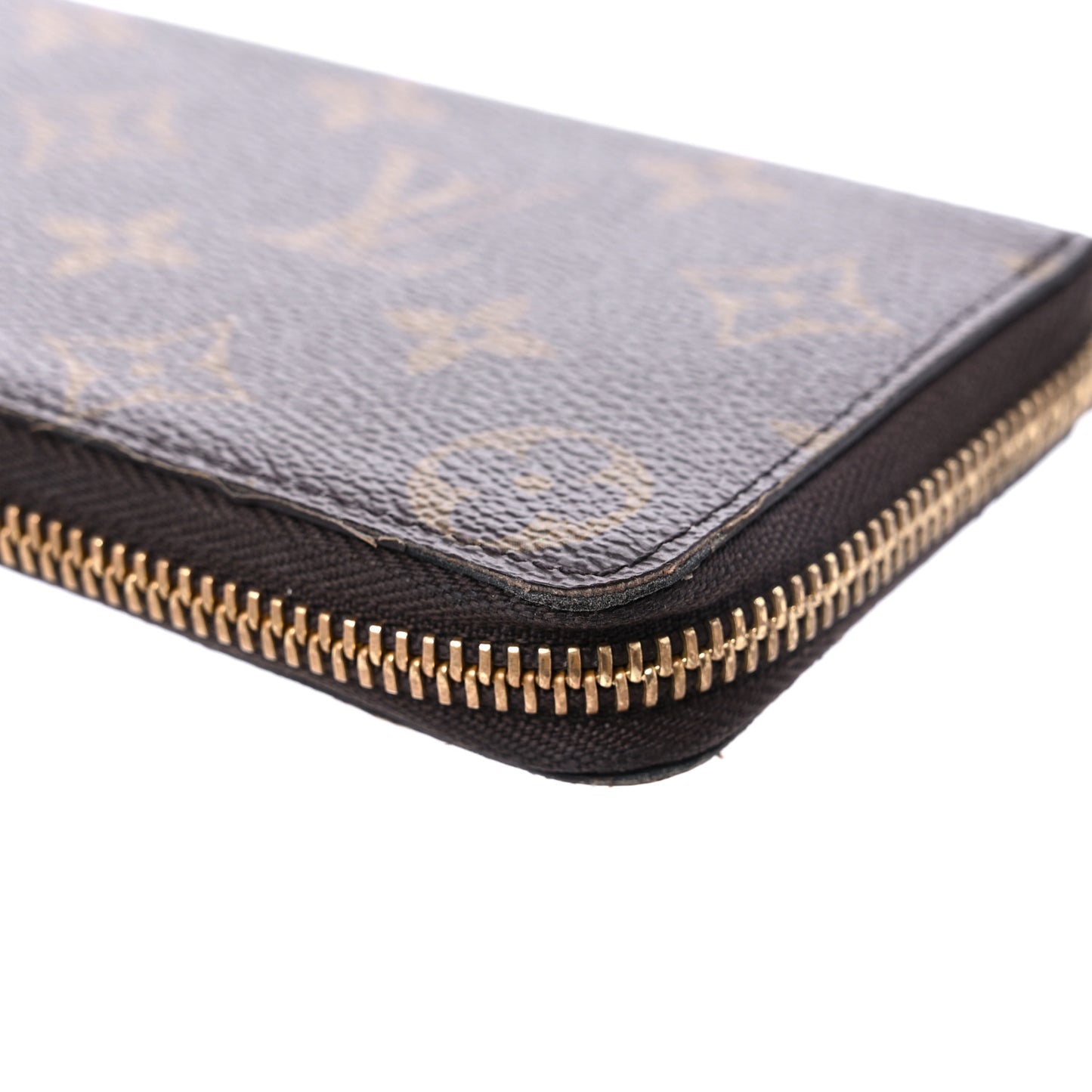 Monogram Clemence Wallet Rose Ballerine