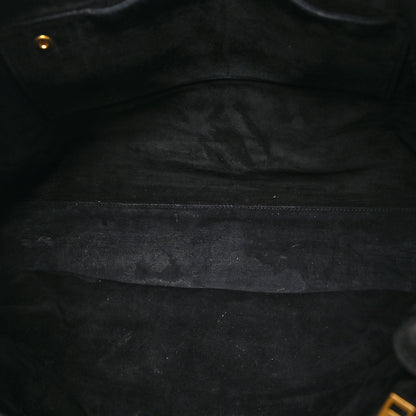 Saint Laurent Calfskin Large Sac De Jour Carryall Black 5 of 17
