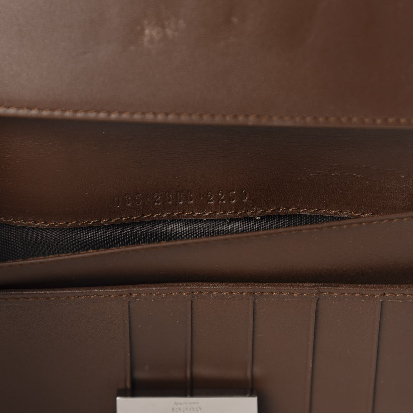 Monogram Continental Flap Wallet Brown