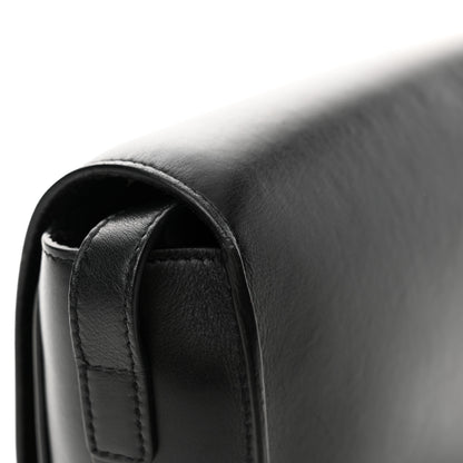 Celine Smooth Calfskin Cuir Triomphe Folco Crossbody Bag Black 11 of 12