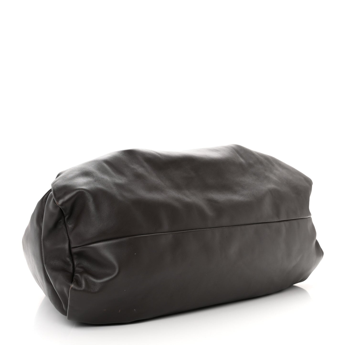 Smooth Butter Calfskin Large The Shoulder Pouch Brownie