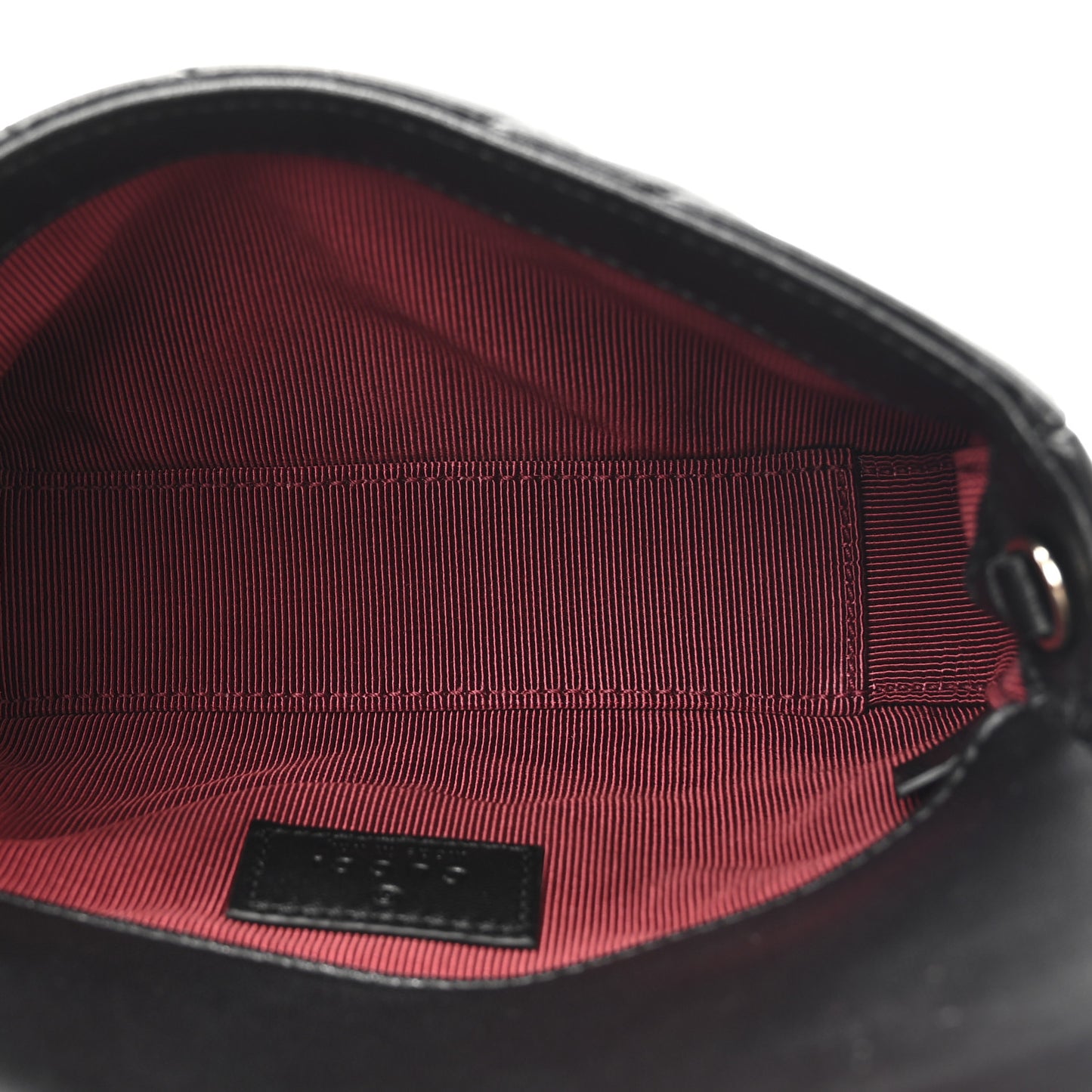 Lambskin Matelasse Mini GG Marmont Shoulder Bag Black