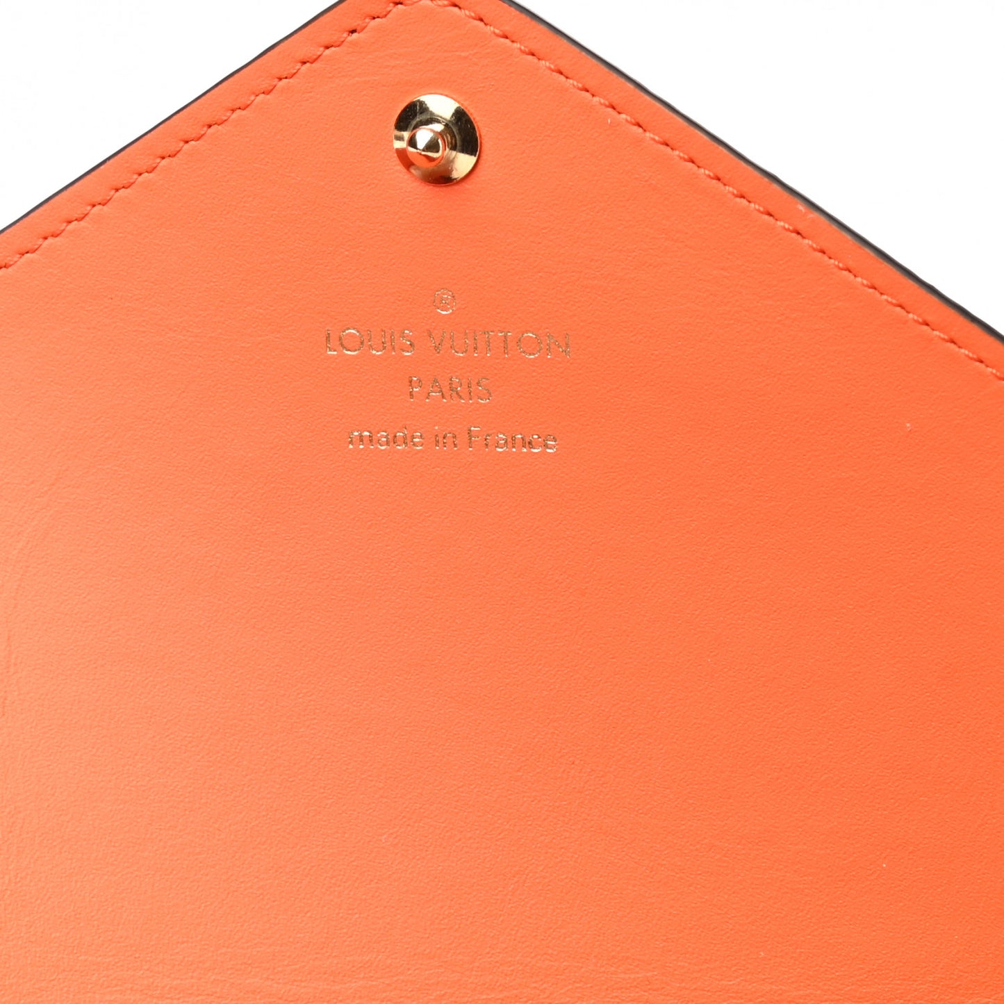 Catogram Large Kirigami Pochette Marron