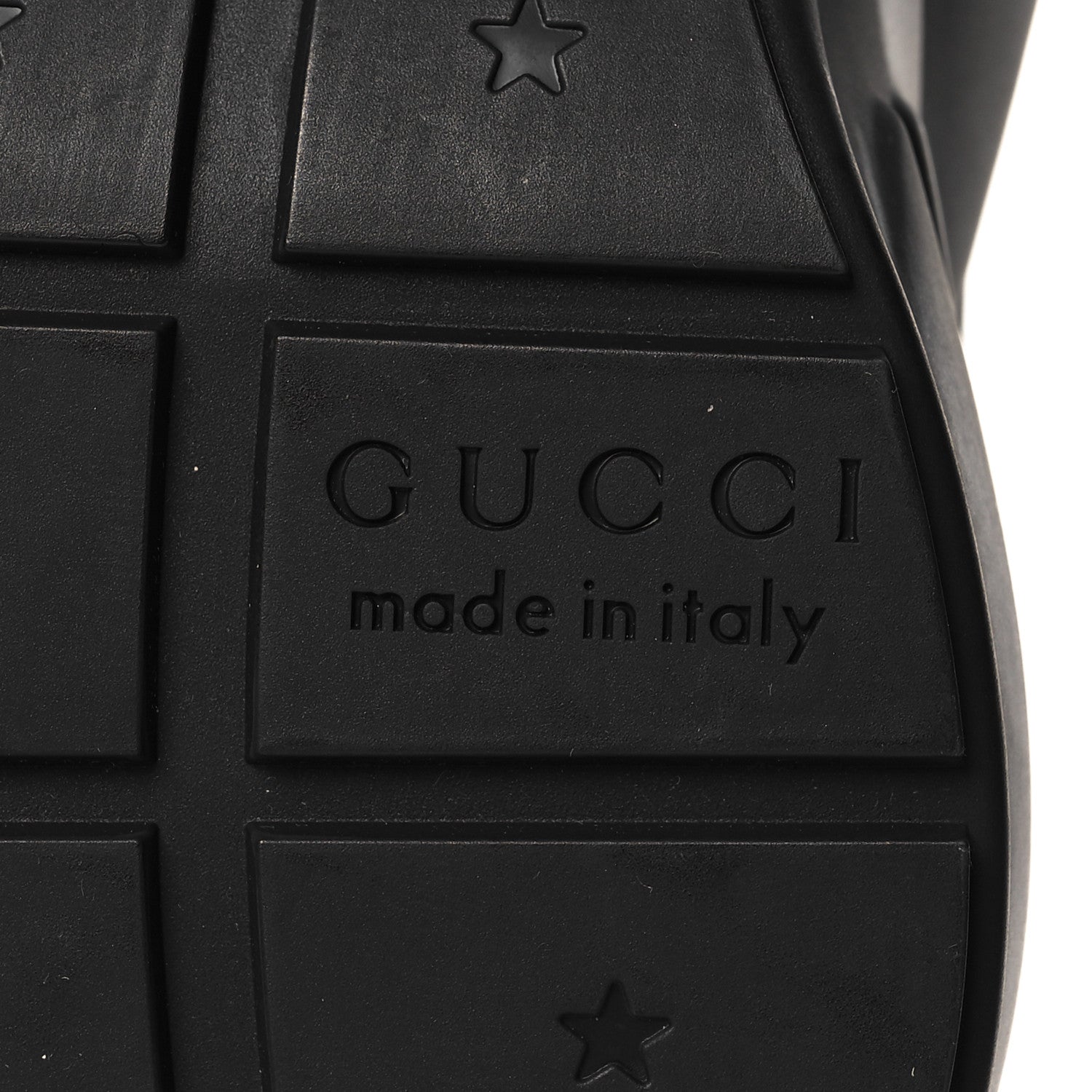 Gucci Dali Soft Calfskin Cut Out Interlocking G Womens Rhyton Sneakers 36.5 Black Ivoire 7 of 9