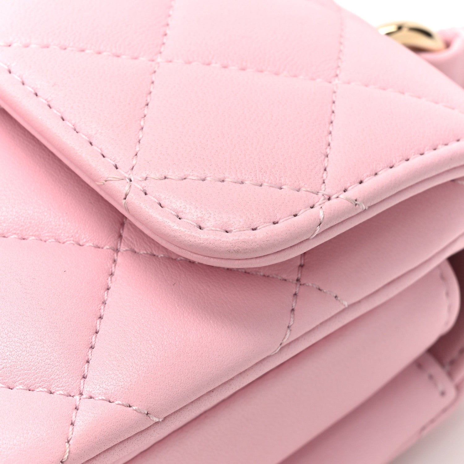 Chanel Lambskin Quilted Small Trendy CC Flap Dual Handle Bag Light Pink 13 of 14