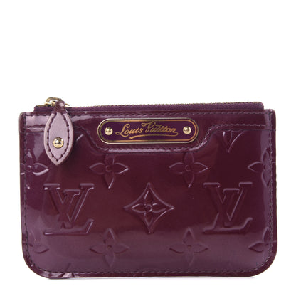 Louis Vuitton Vernis Key Pouch Violet 1 of 9