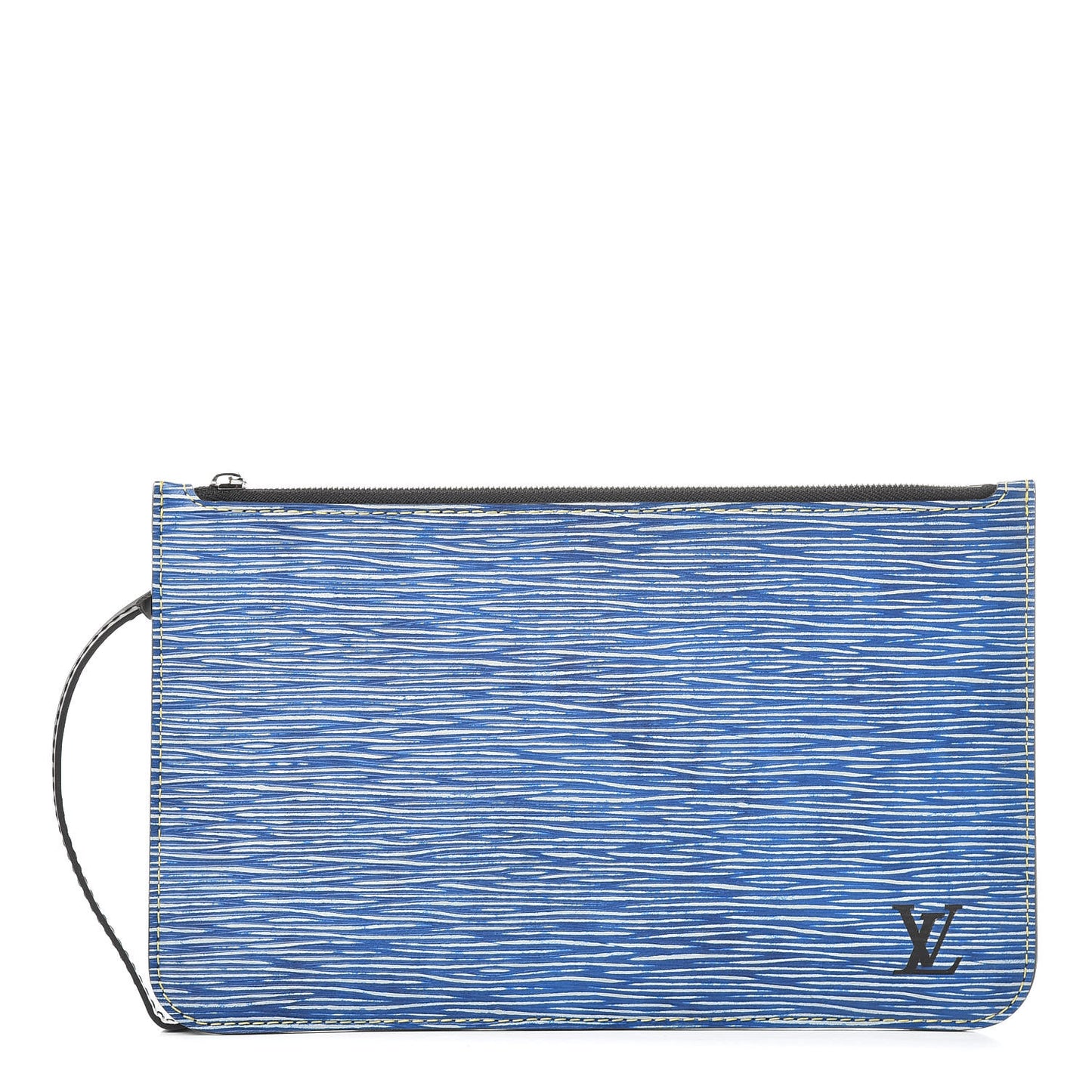 Epi Neverfull Pochette MM Denim Light