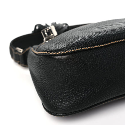 Chanel Grained Calfskin Tassel Shoulder Bag Black 9 of 11