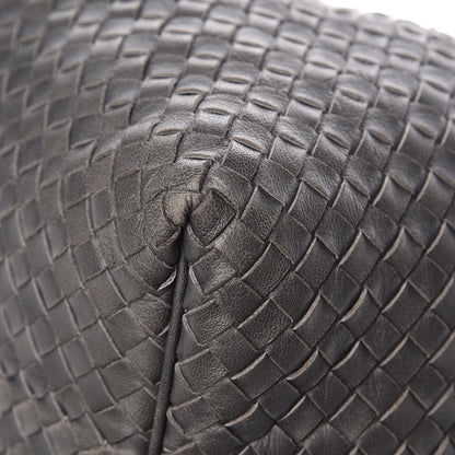 Bottega Veneta Nappa Intrecciato Sloane Hobo Ferro Gray 10 of 12