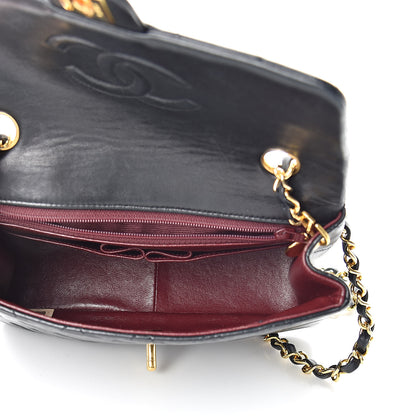 Chanel Lambskin Quilted Mini Square Flap Black 5 of 13