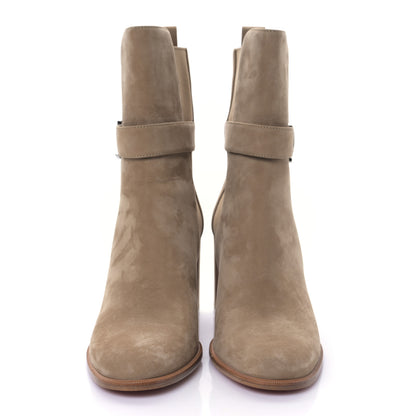 Christian Louboutin Suede CL Chelsea 70 Booty 40 Roca 2 of 7