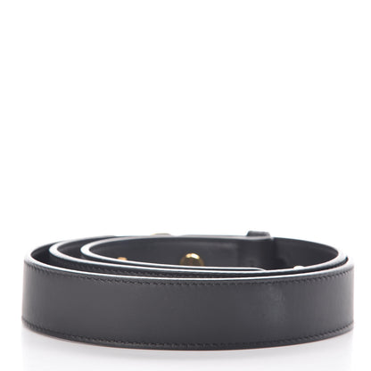 Fendi Vitello Century Opaco Flat Studded Strap You Black 2 of 4