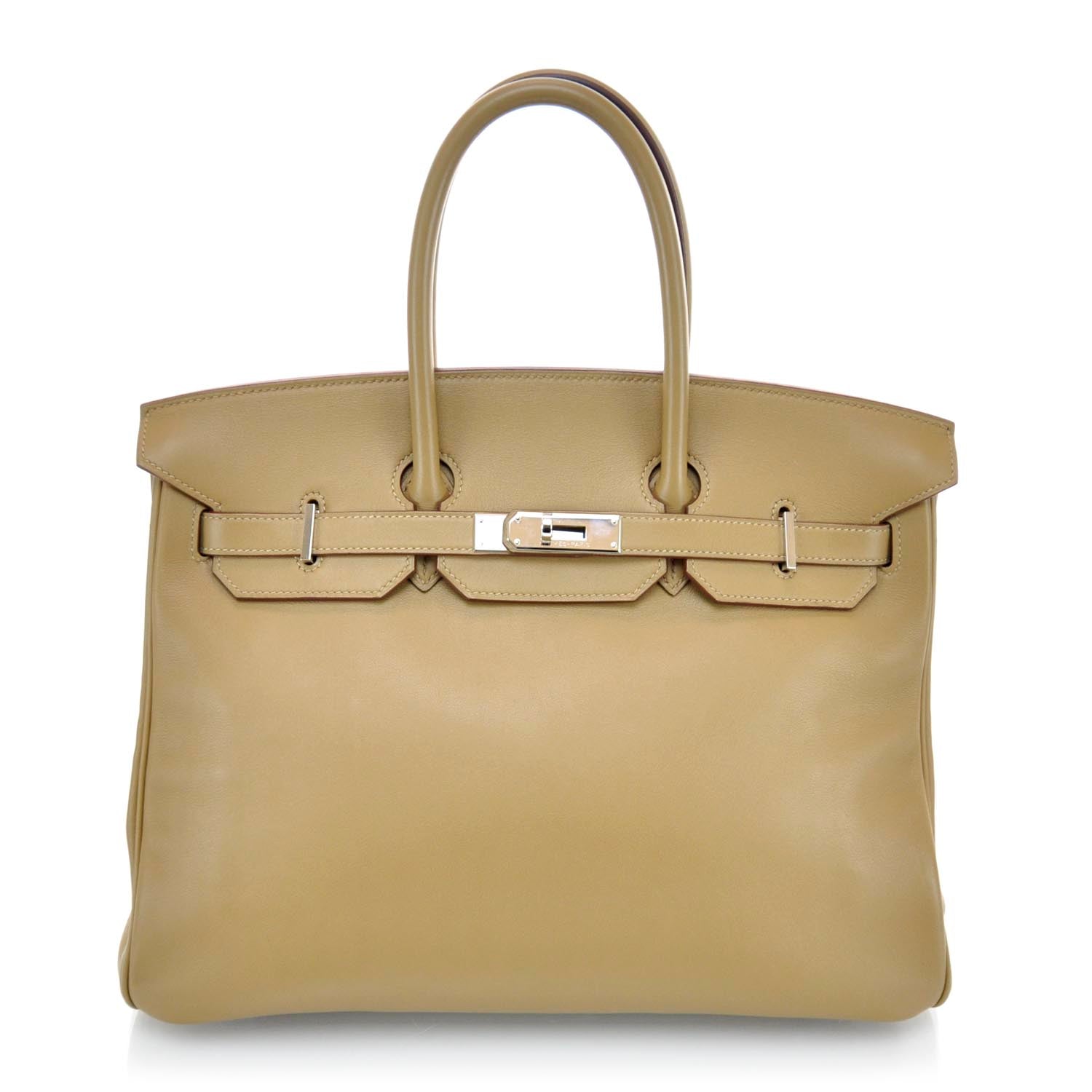 Hermes Swift Birkin 35 Bisque Biscuit 1 of 11