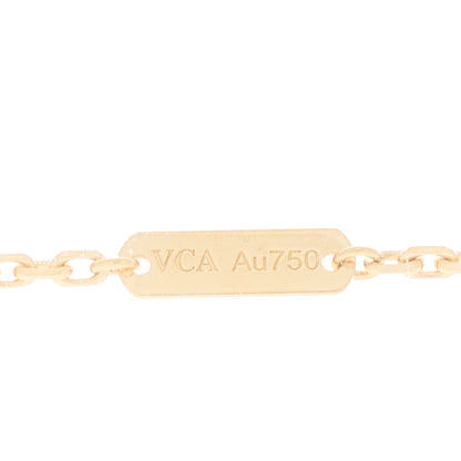 Van Cleef & Arpels 18K Yellow Gold Mother of Pearl Magic Alhambra Long Necklace 4 of 7