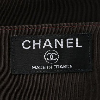 Chanel Denim Quilted CC Chocolate Bar Shoulder Bag Blue 6 of 10