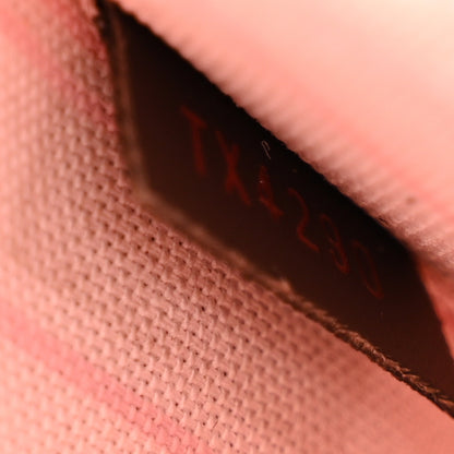Louis Vuitton Damier Ebene Neverfull MM GM Pochette Rose Ballerine 8 of 9
