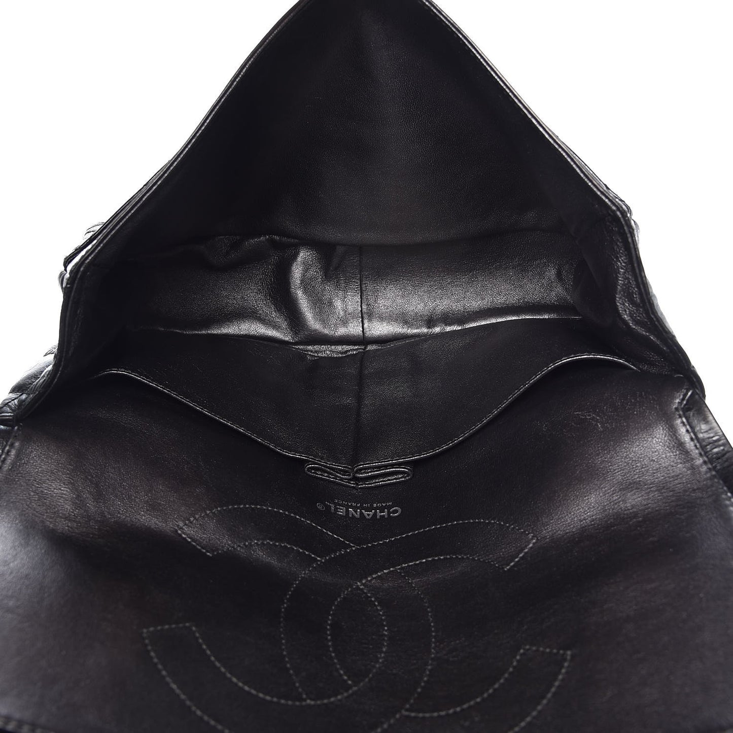 Metallic Aged Calfskin Quilted 2.55 Reissue 227 Flap Dark Silver
