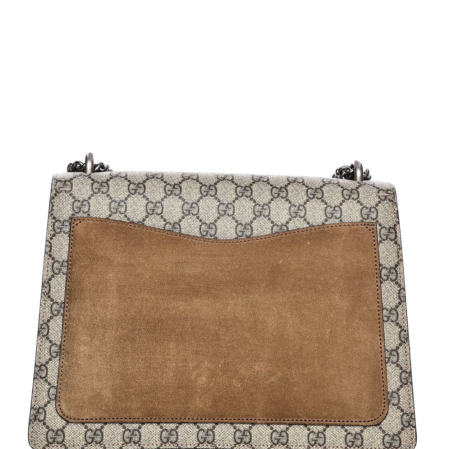 GG Supreme Monogram Medium Dionysus Shoulder Bag Taupe