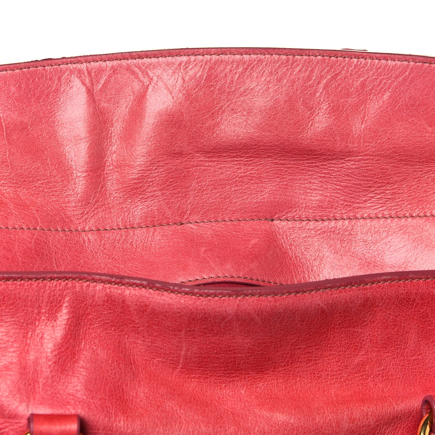 Vitello Lux Medium Bow Bag Rosa