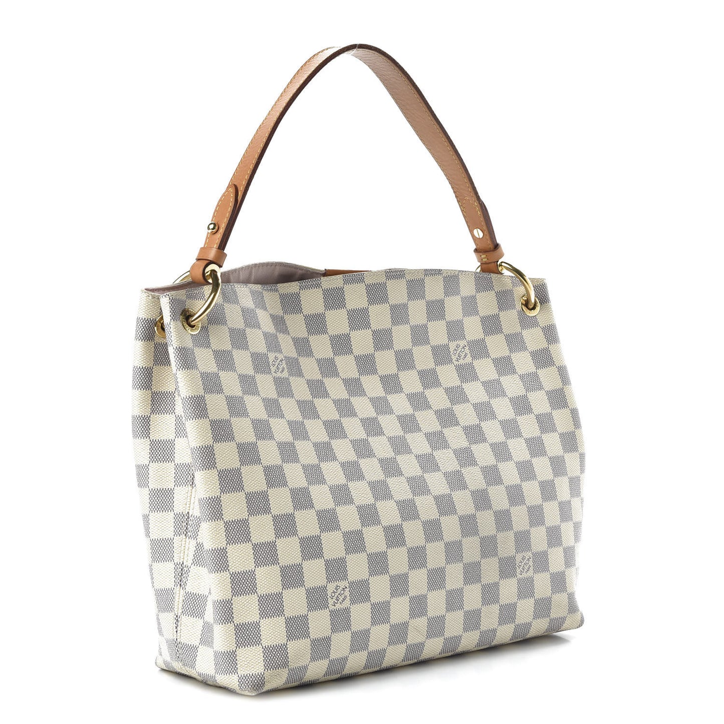 Damier Azur Graceful PM Rose Ballerine