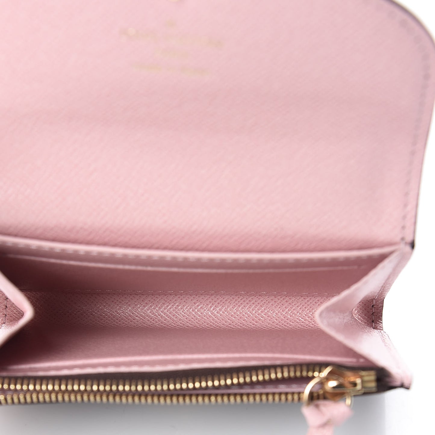 Monogram Rosalie Coin Purse Rose Ballerine