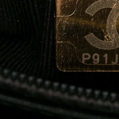 Chanel Shiny Aged Calfskin Quilted Nano Kelly Shopper Black 7 of 11