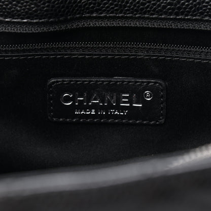Chanel Caviar Quilted Grand Shopping Tote GST Black 6 of 9