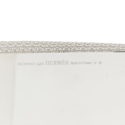 Hermes Sterling Silver Kellymorphose Bijou Kelly Sellier 6 of 10