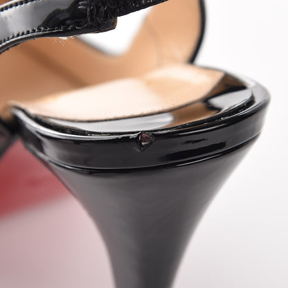 Christian Louboutin Patent No Prive 100 Pumps 35 Black 12 of 12