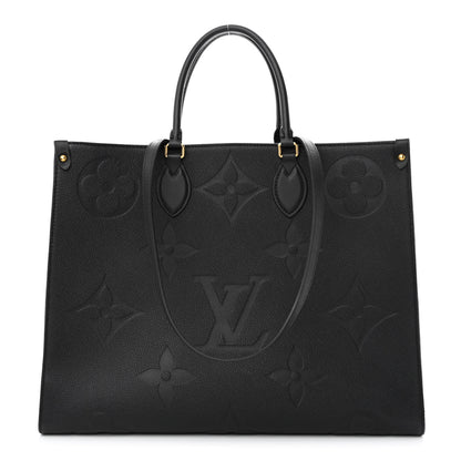 Louis Vuitton Empreinte Monogram Giant Onthego GM Black 1 of 9