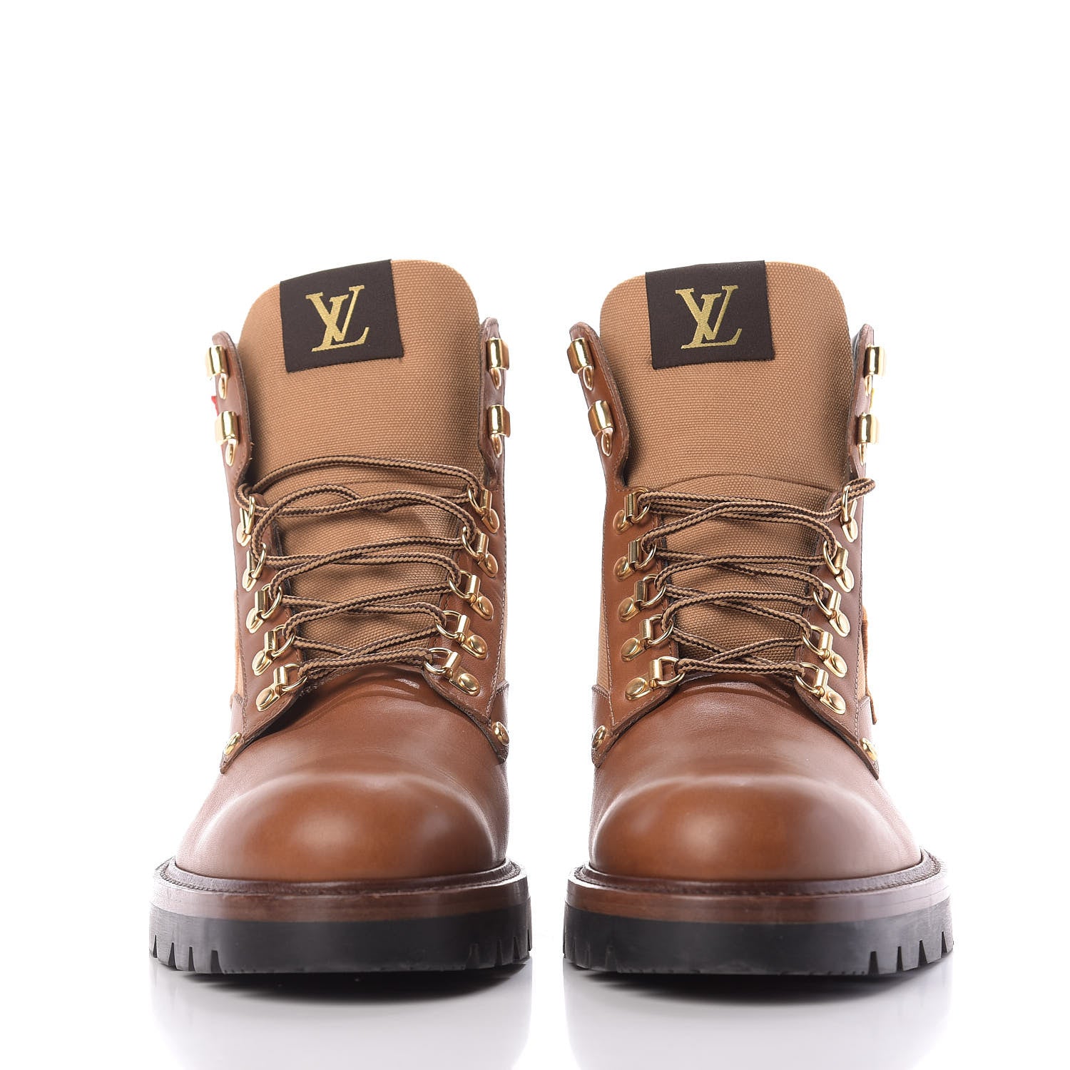 Louis Vuitton Calfskin Oberkampf Ankle Boots 8.5 Cognac 3 of 14