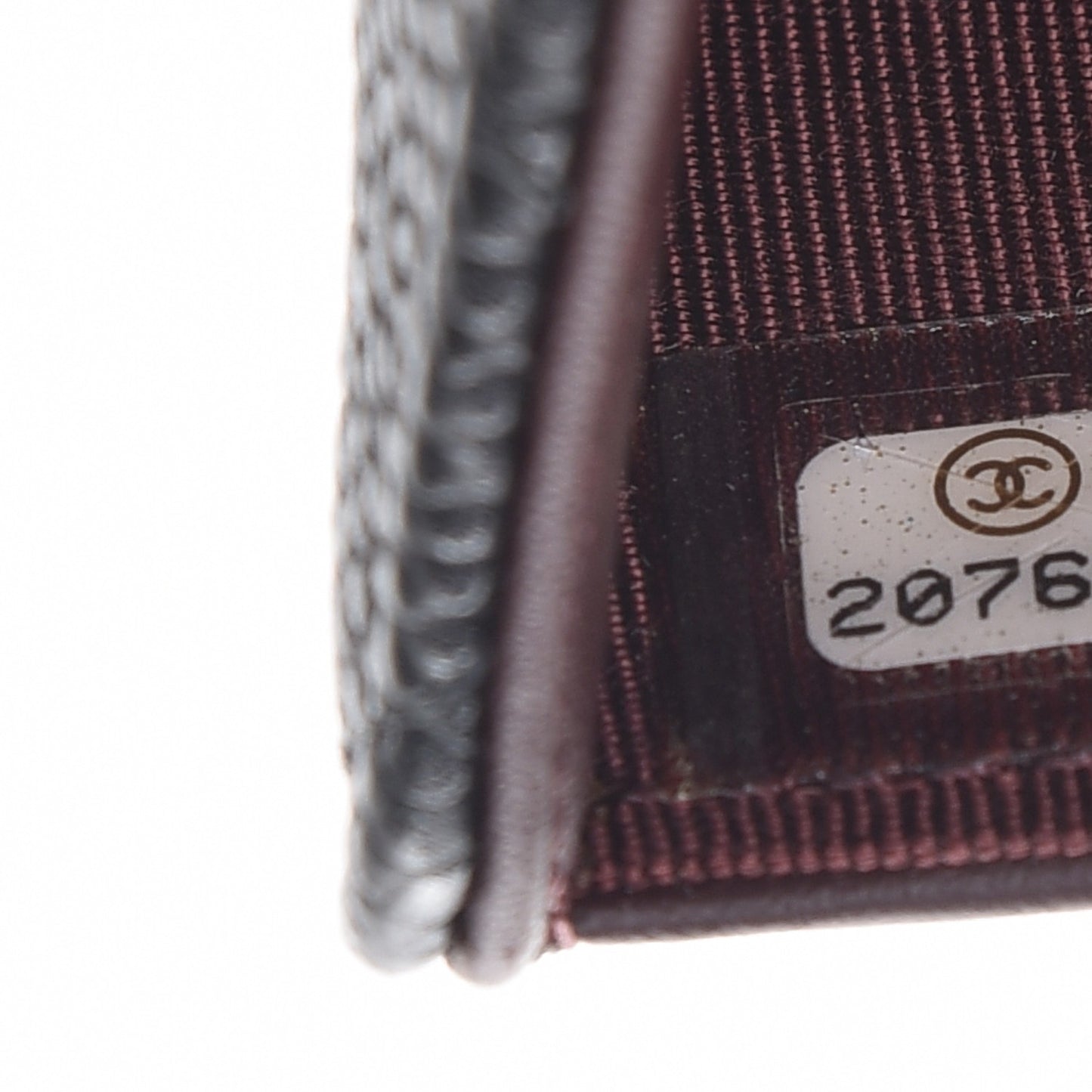 Caviar Quilted Zipped Pocket Wallet Black