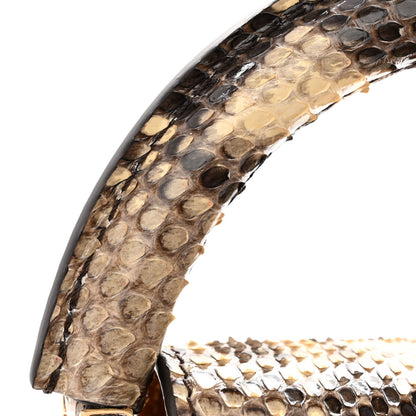 Louis Vuitton Taurillon Snakeskin Mini Capucines Caramel 9 of 9