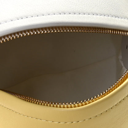 Chanel Calfskin Coco Beach Ball Bag White Yellow 4 of 8