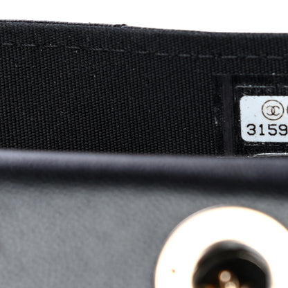 Chanel Lambskin Quilted Trendy CC Card Holder On Chain Black 7 of 12