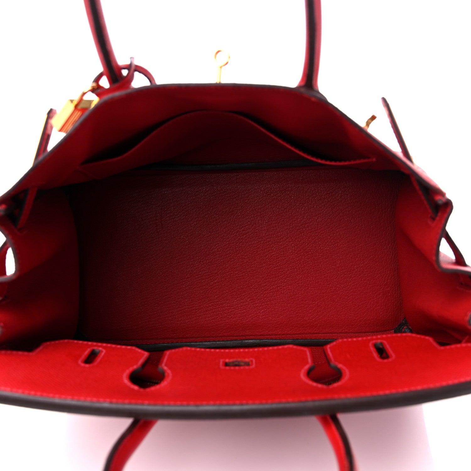 Hermes Epsom Birkin 30 Rouge Casaque 5 of 18