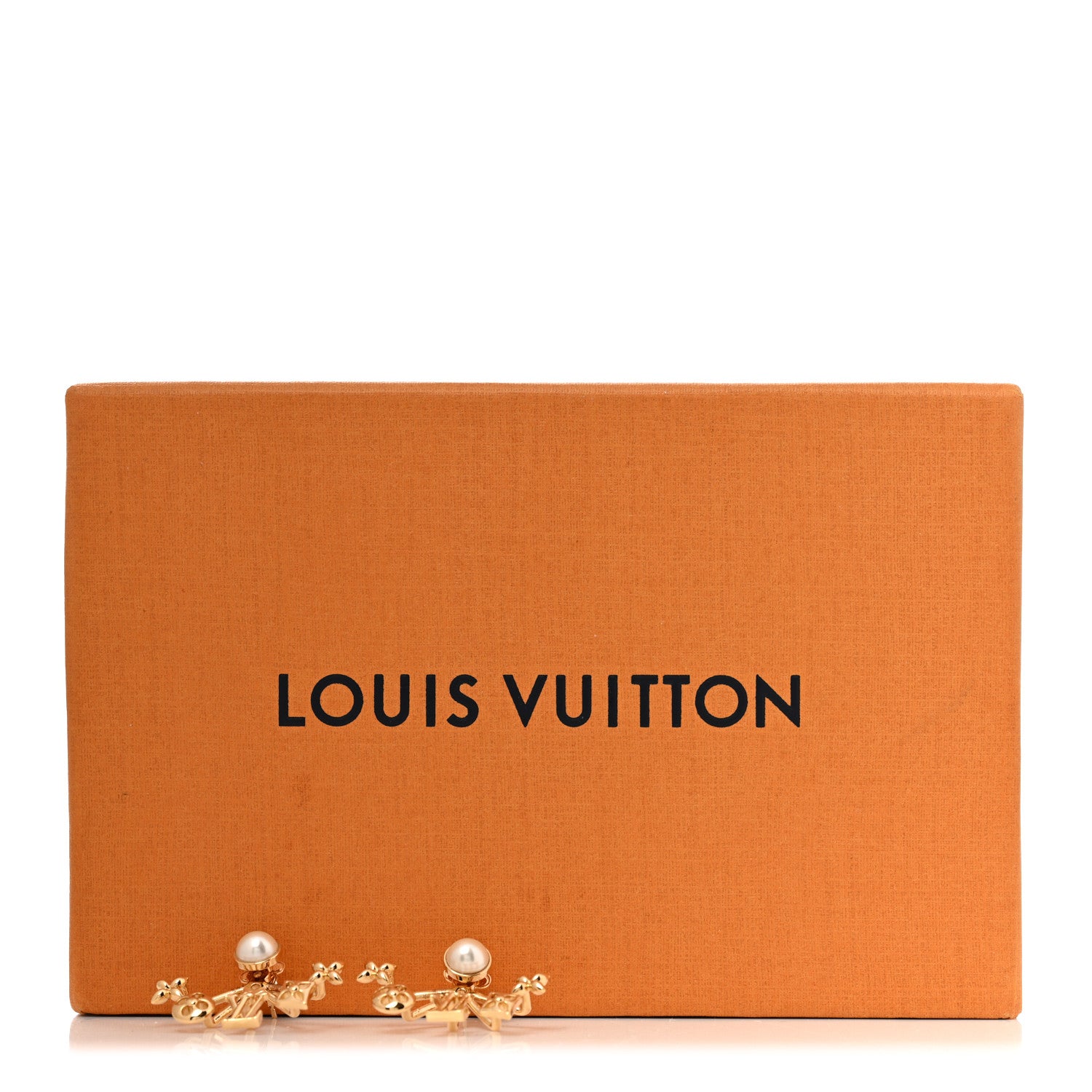 Louis Vuitton Metal Cruiser Earrings Gold 6 of 6