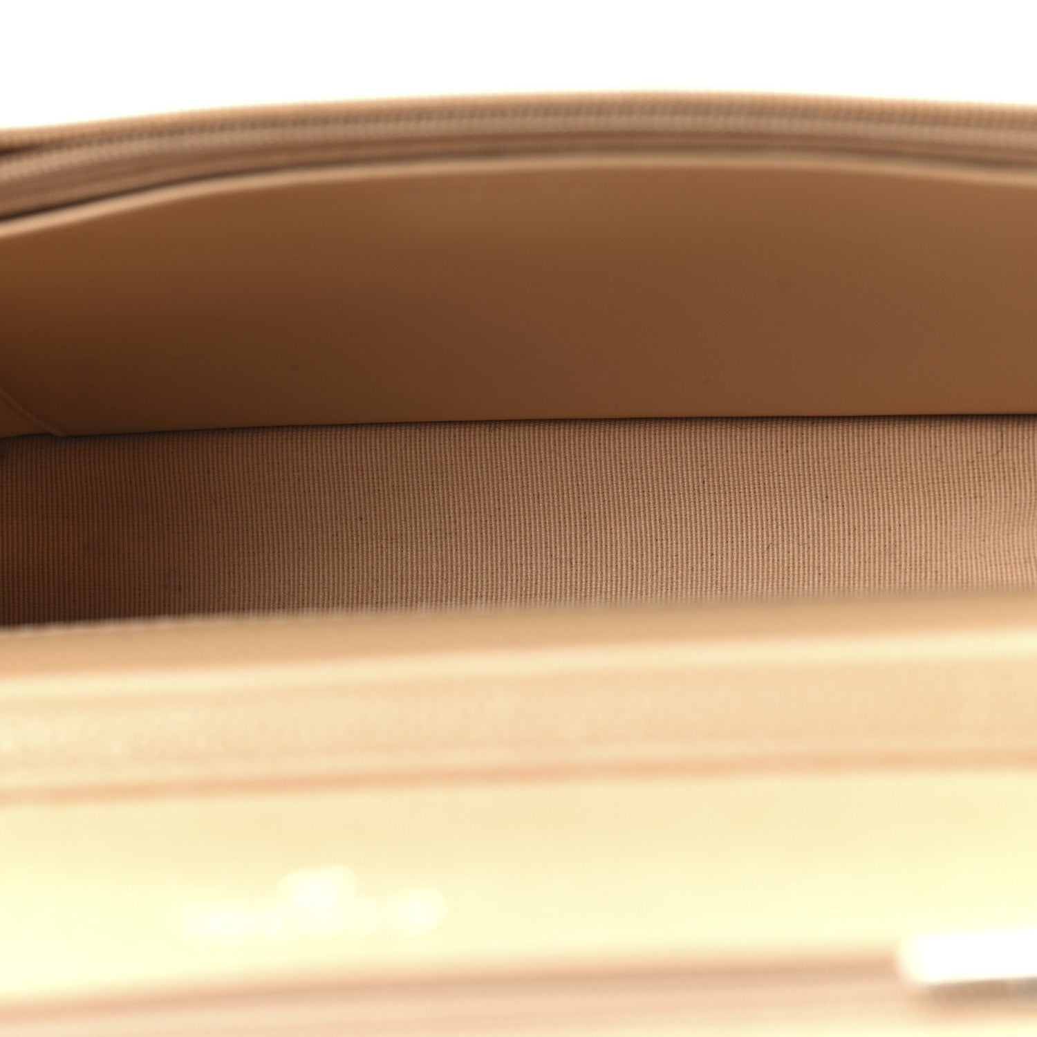 Chanel Caviar Quilted Wallet On Chain WOC Beige 5 of 11