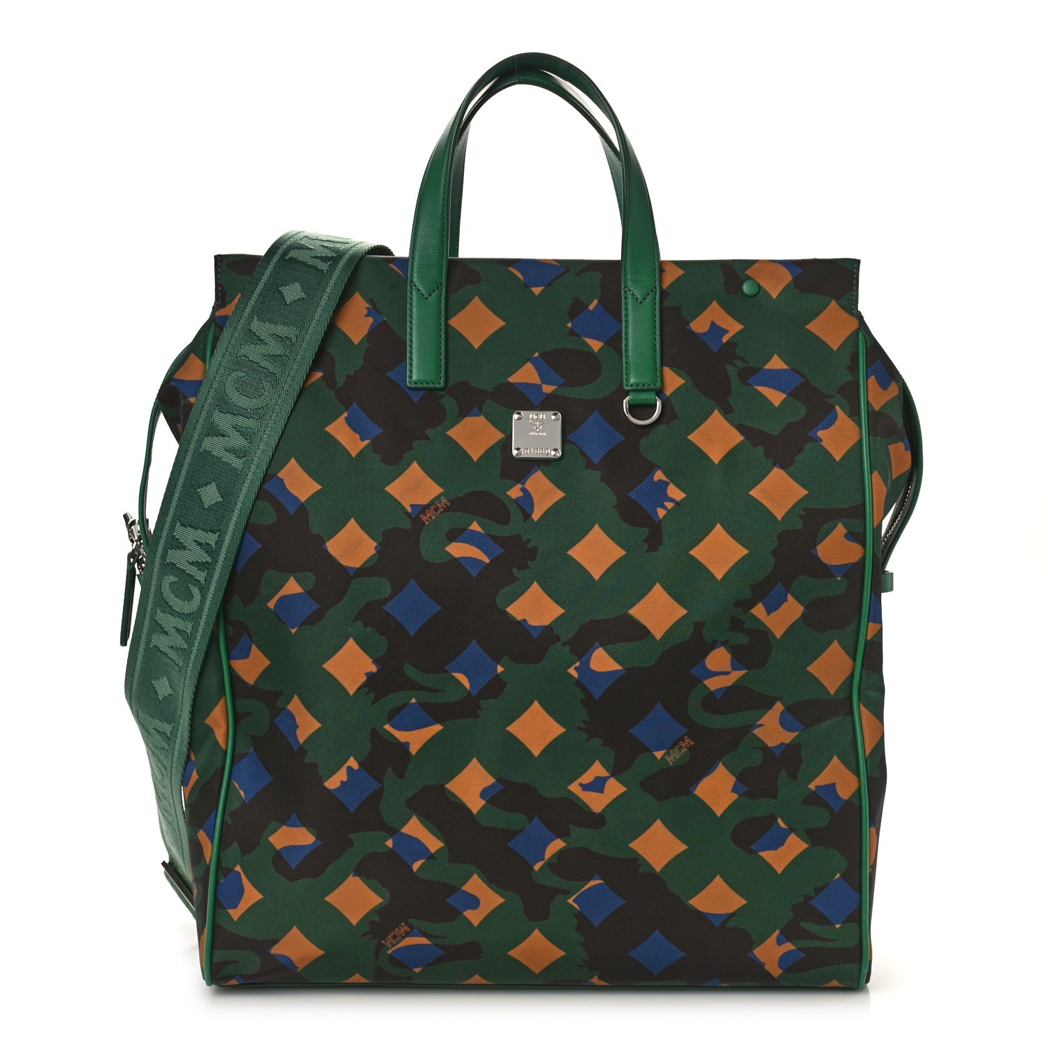 MCM Nylon Camo Dieter Munich Tote Bag Eden 1 of 8