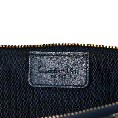 Christian Dior Monogram Mini Saddle Pochette Navy 5 of 9