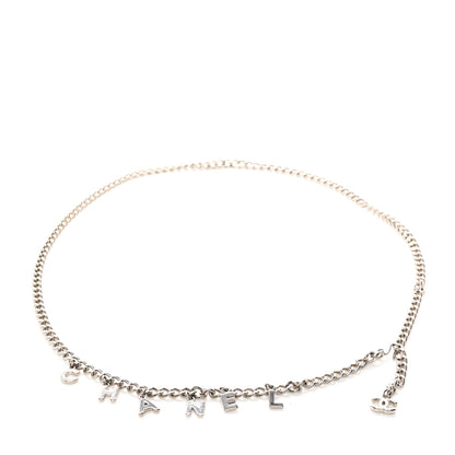 Chanel Metal CC Chain Logo Belt Silver 1 of 5