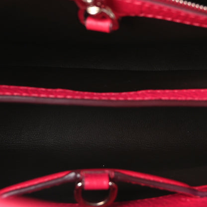 Louis Vuitton Taurillon Capucines BB Fuchsia 5 of 9
