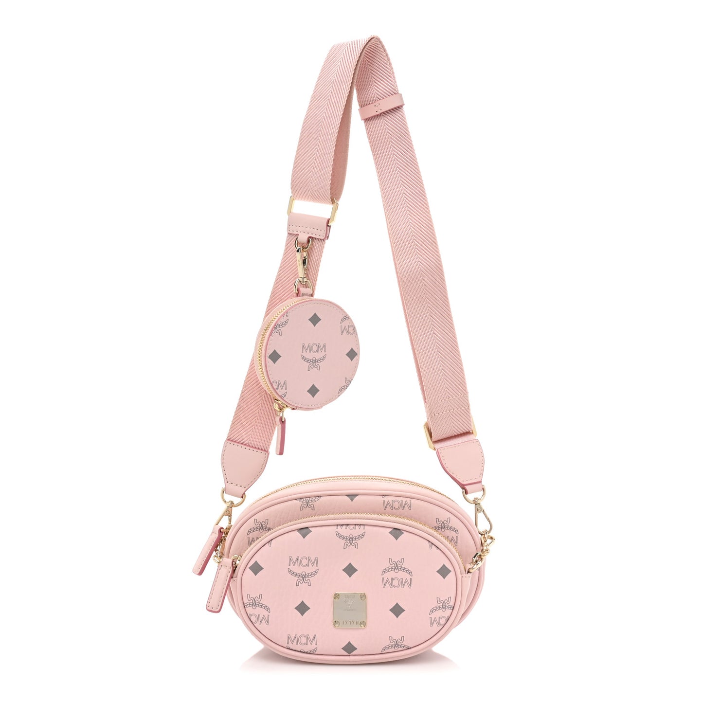 Visetos Small Aren Multifunction Crossbody Pouch Powder Pink