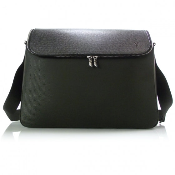 Louis Vuitton Taiga Taimyr Messenger Bag Ardoise 1 of 9