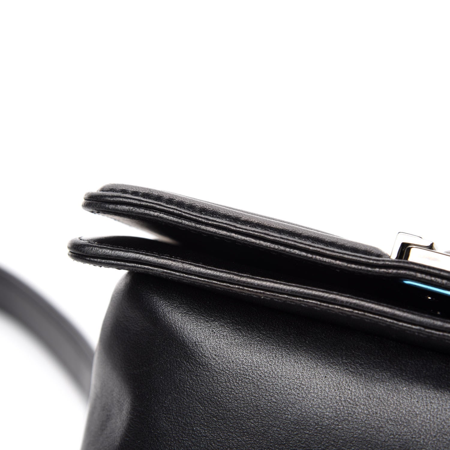 Chanel Galuchat Stingray Small Boy Flap Black 10 of 17