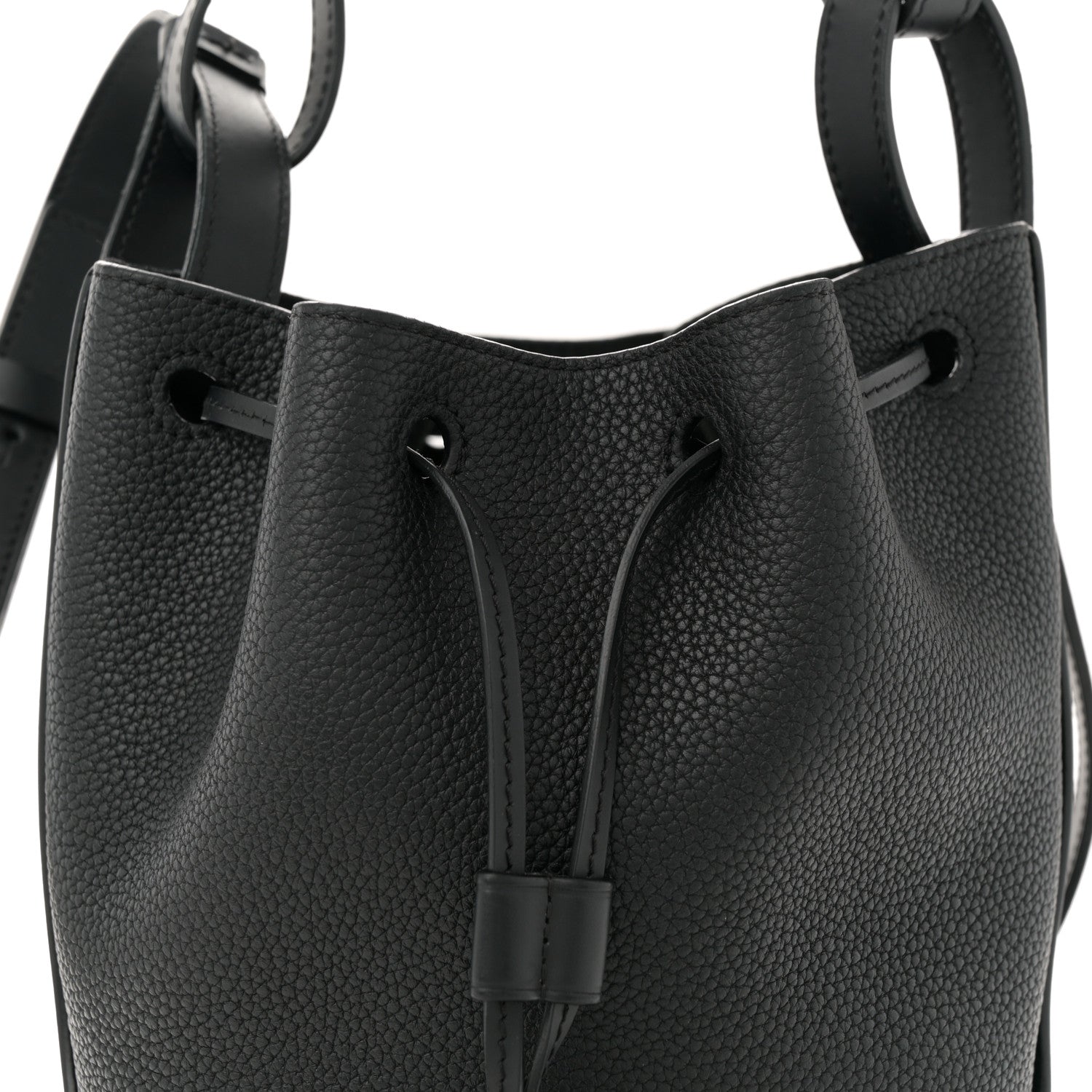 Loewe Nappa Calfskin Small Balloon Bag Black 8 of 11